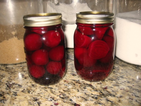 Canning Beets