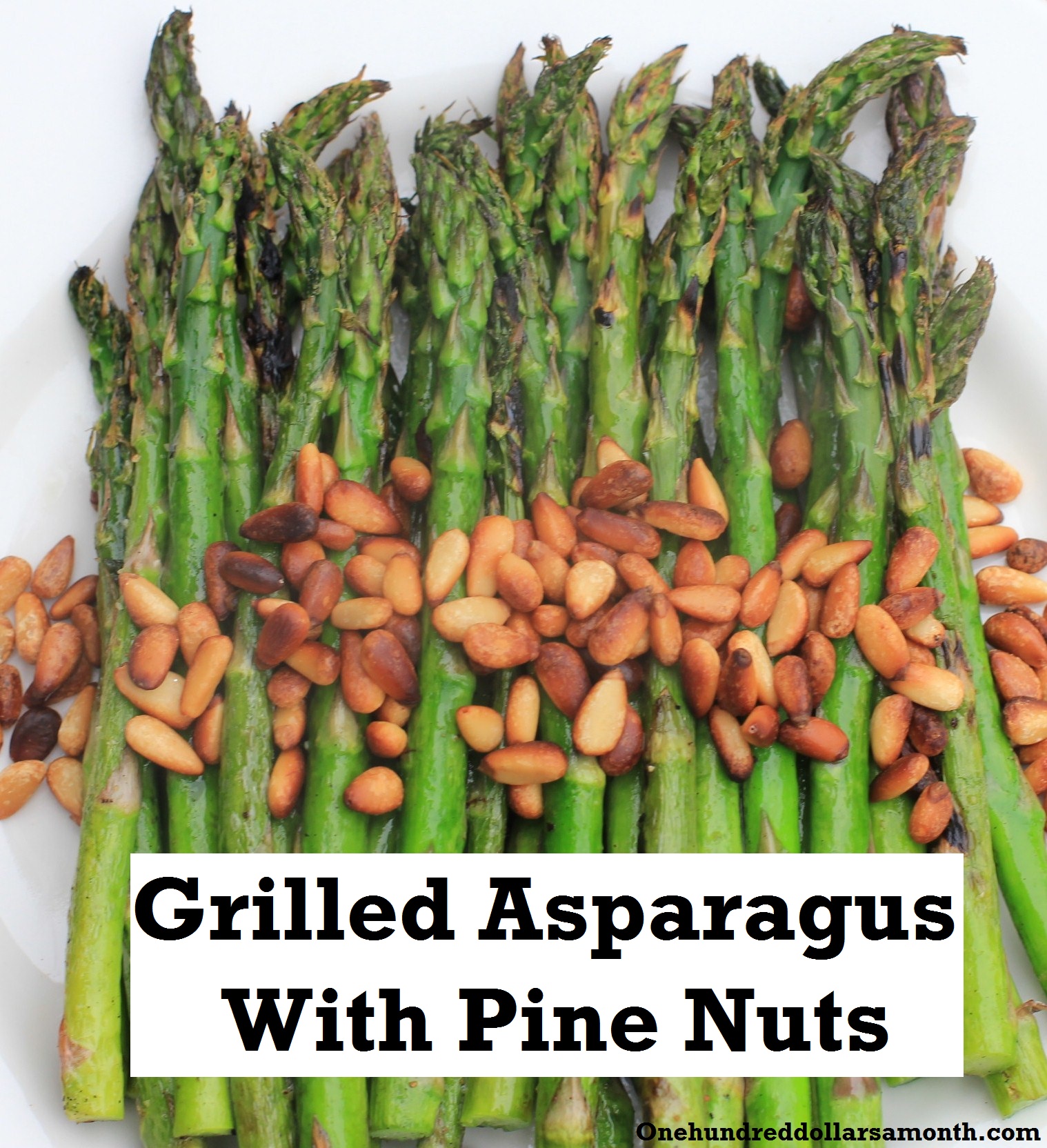 Recipe: Grilled Asparagus With Pine Nuts