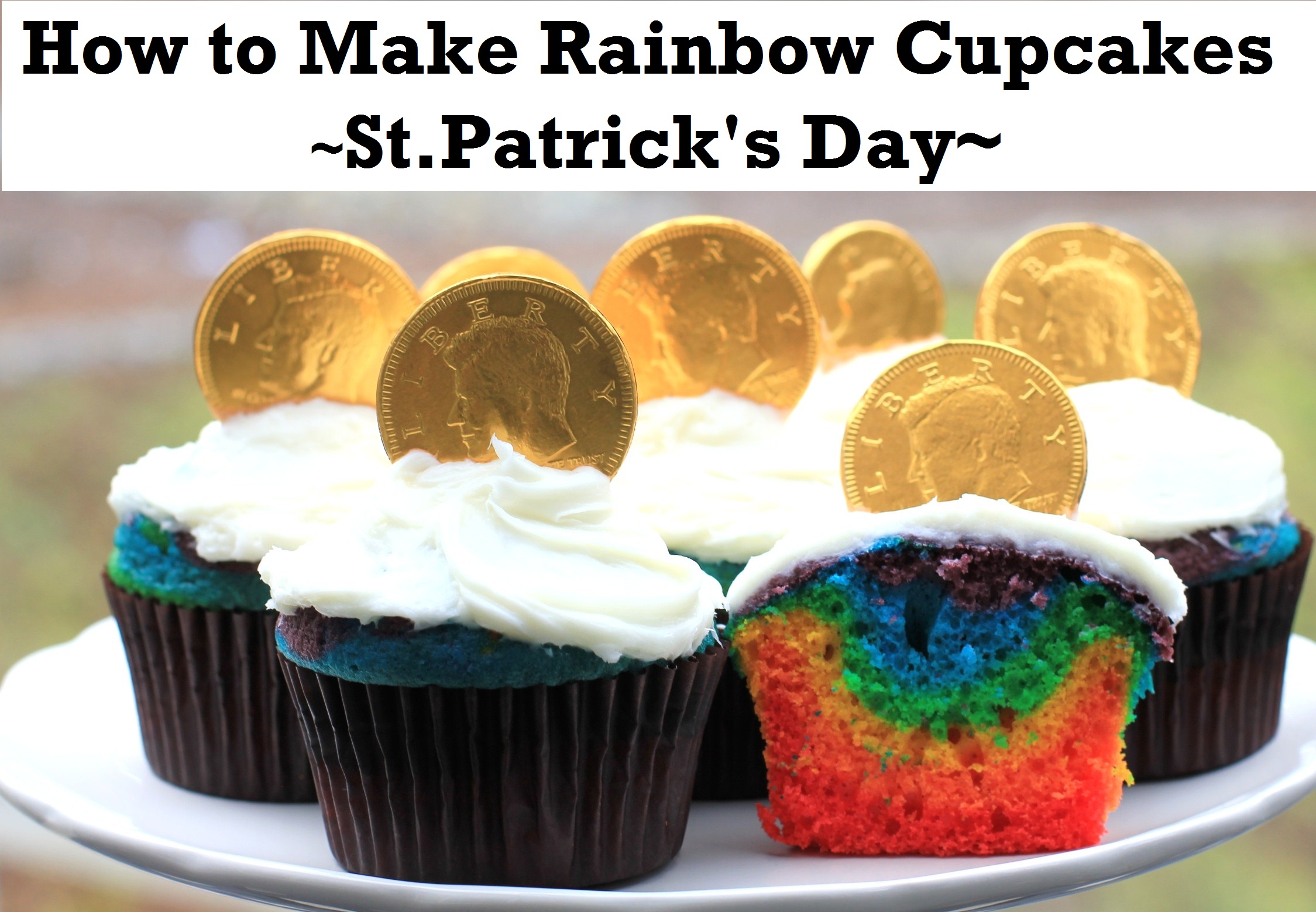 St. Patrick’s Day Recipe: How to Make Rainbow Cupcakes