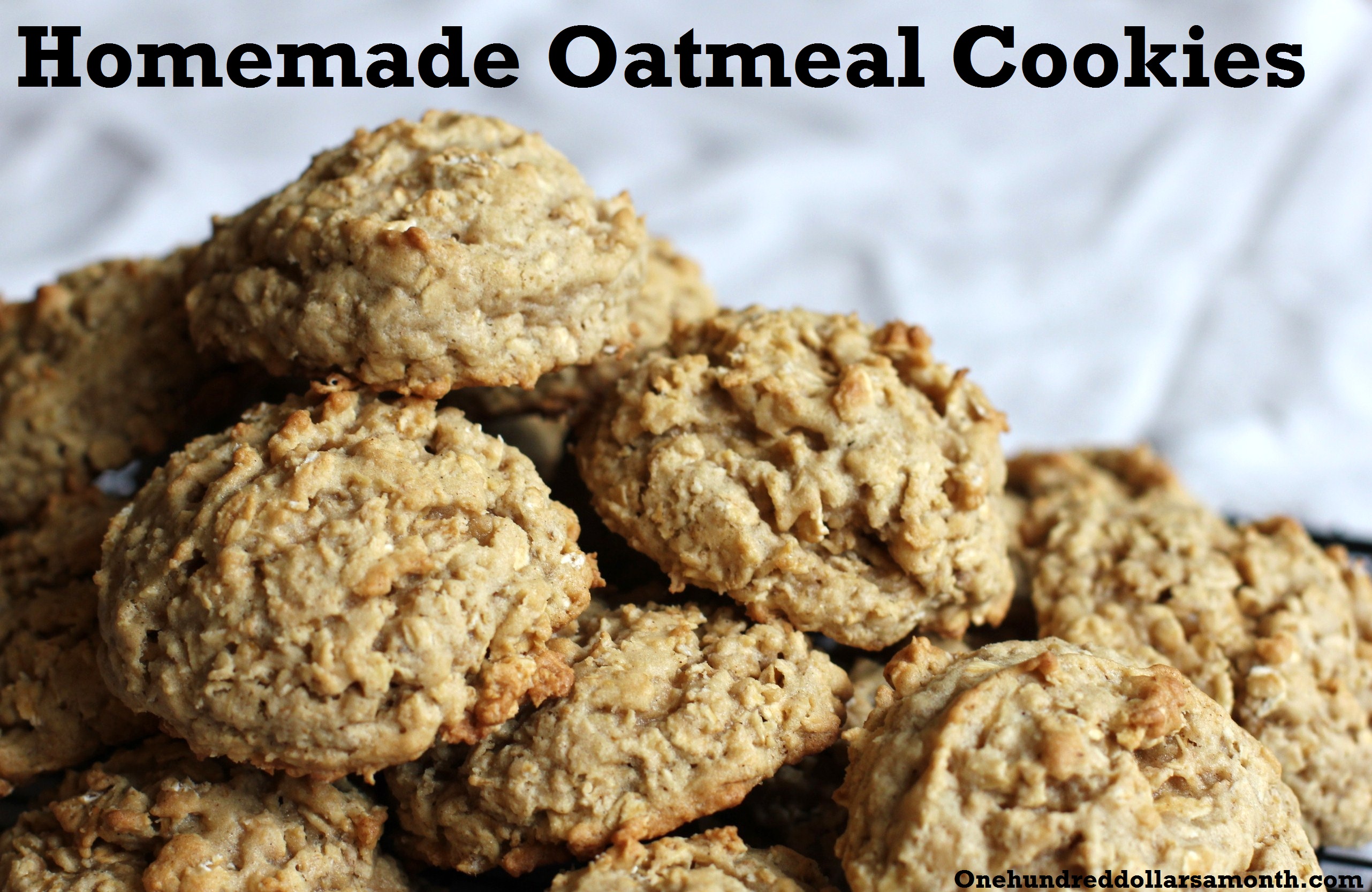 Recipe: The Best Oatmeal Cookies Ever!
