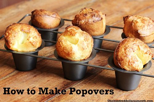 Recipe: How to Make Popovers