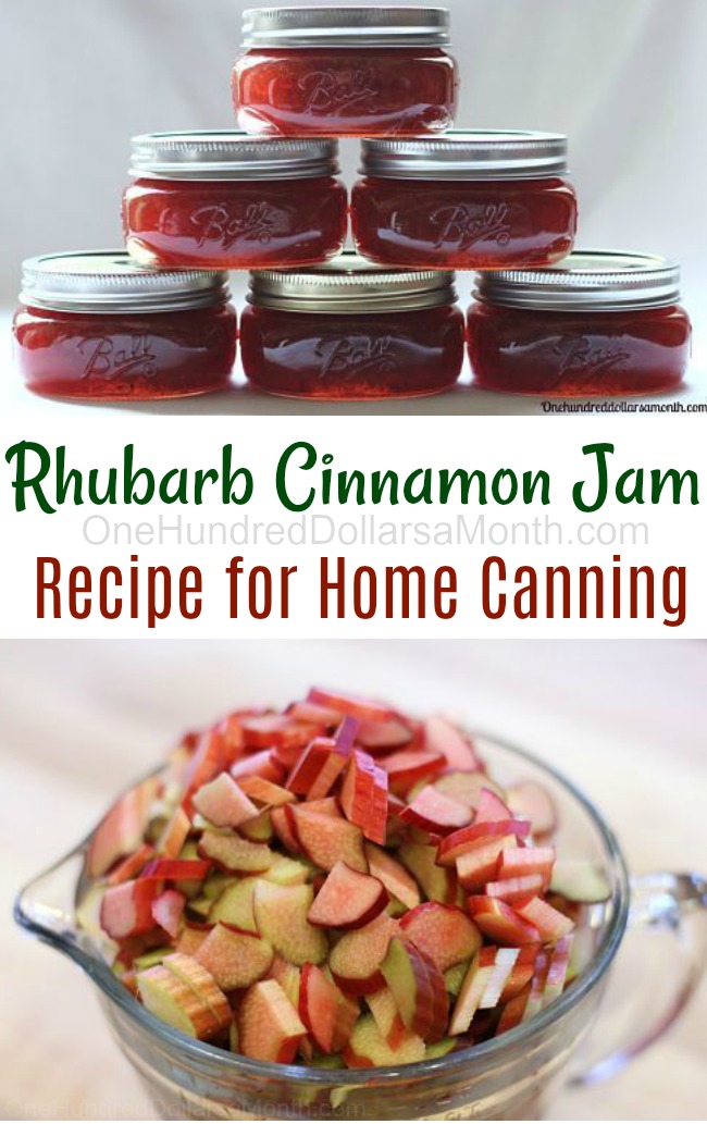 Recipe: How To Make Rhubarb Cinnamon Jam