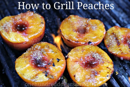 Easy Summer Recipes – Grilled Peaches