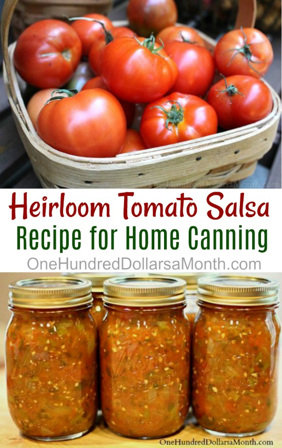 Canning 101 – Heirloom Tomato Salsa Recipe