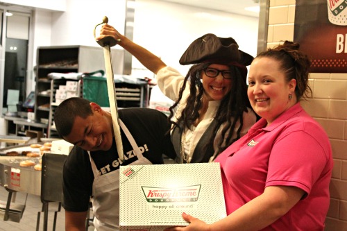 Krispy Kreme | Dress Like a Pirate – Get a FREE Dozen Glazed Doughnuts!