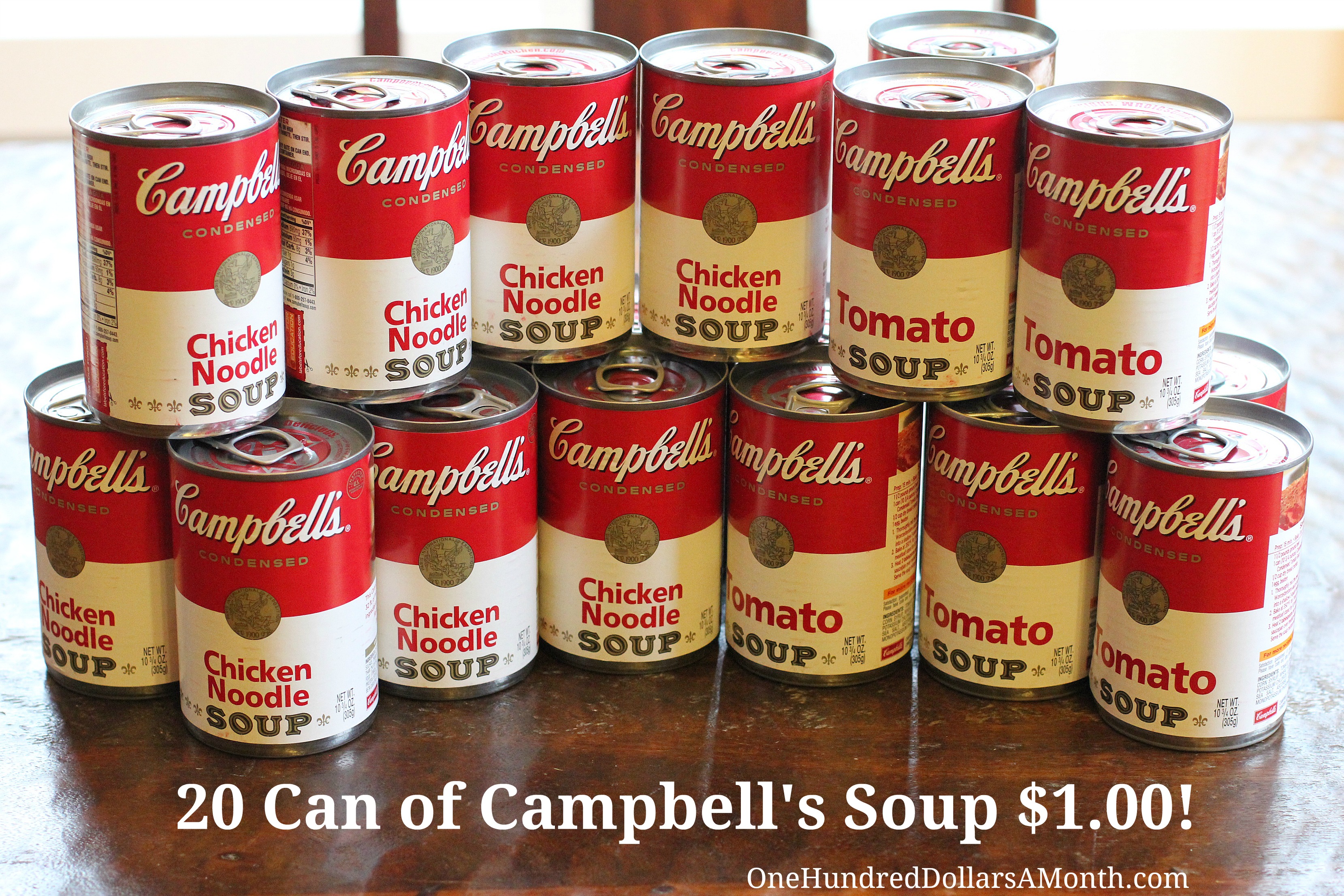 Albertsons – Campbell’s Soup Only $.05 After Catalina!