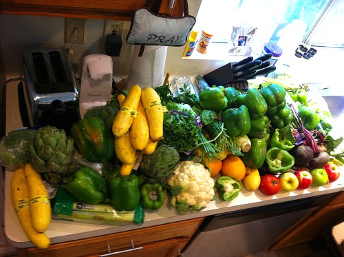 Ask and You Shall Receive – Reader Laura Sends in Her Free Produce Pictures