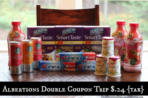 Shopping with Mavis | Albertsons Double Coupon Shopping Trip