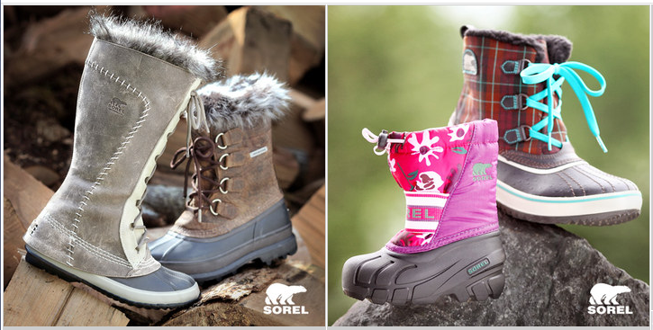 {Hot} Sorel Boots 50% – 60% Off! + $5 off Coupon Code