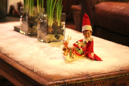 Elf on the Shelf – Ernesto the Elf Brings Fresh Snow from The North Pole