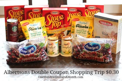 Shopping with Mavis | Albertsons Double Coupon Shopping Trip