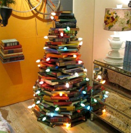 Unique Christmas Trees – Ladders, Books, Bottles, Lobster Traps + More