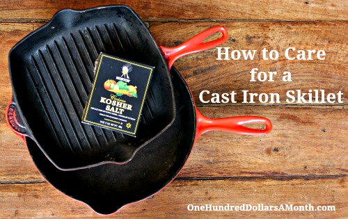 Easy Kitchen Tips – How to Care for a Cast Iron Skillet