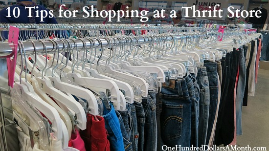 10 Tips for Shopping at a Thrift Store