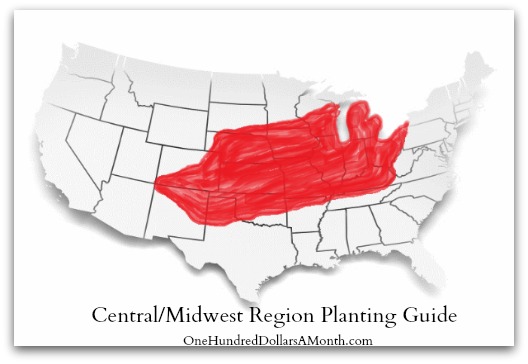 Central/Midwest Region Planting Guide