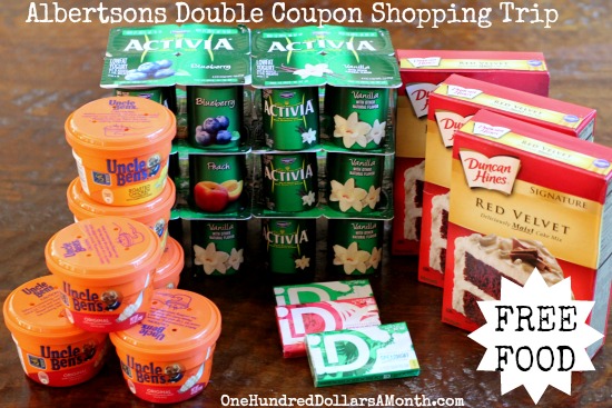 Shopping with Mavis | Albertsons Double Coupon Shopping Trip