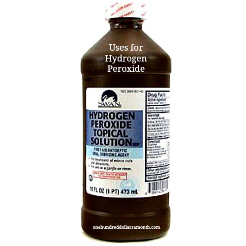 Money Saving Tip – 10 Uses for Hydrogen Peroxide