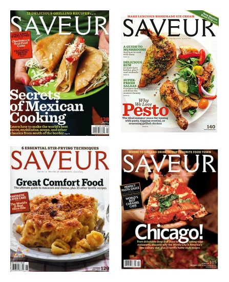 1 Year Subscription to Saveur Magazine Only $4.99