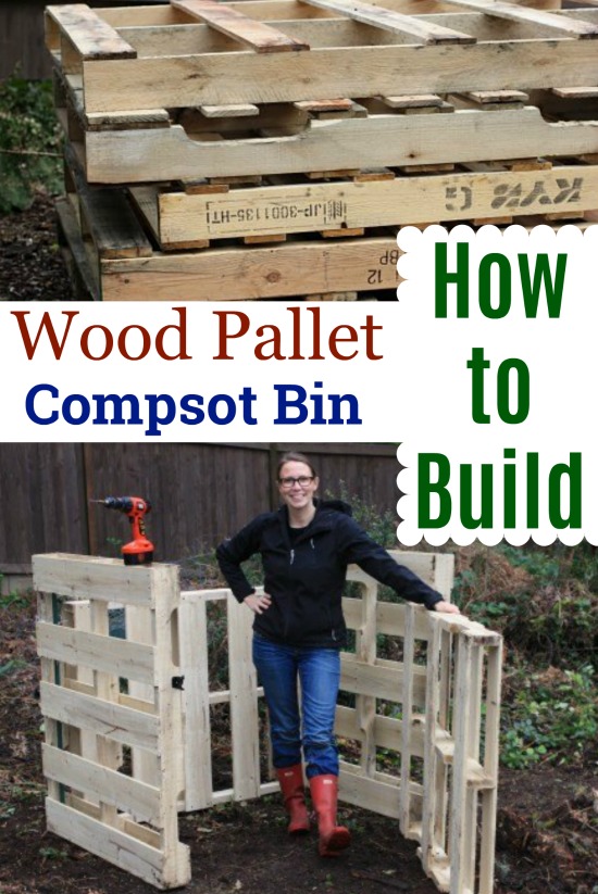 DIY – How to Build a Compost Bin Out of Wood Pallets