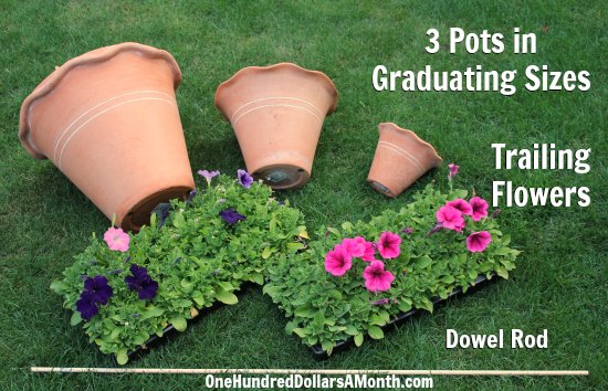 Container Gardening – DIY Stacked Terra Cotta Planter