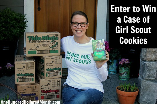 Giveaway – Enter to Win a Case of Girl Scout Cookies