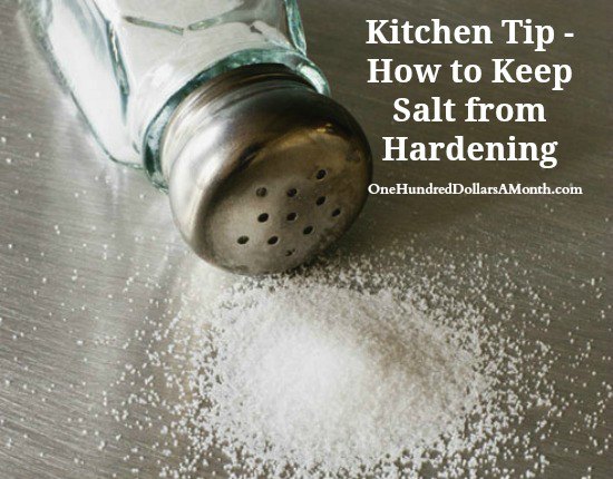 Easy Kitchen Tips – How to Keep Salt from Hardening