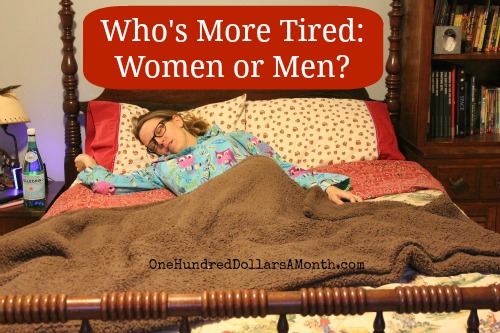 Who’s More Tired:  Women or Men?