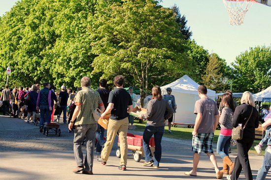 Seattle Tilth Plant Sale Pictures