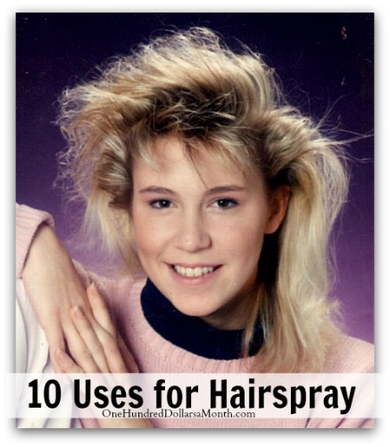 10 Cool Uses for Hairspray