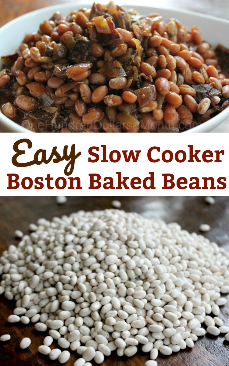 Easy Slow Cooker Recipes – Slow Cooked Boston Baked Beans