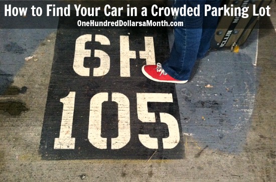 Travel Tip – How to Find Your Car in a Crowded Parking Lot