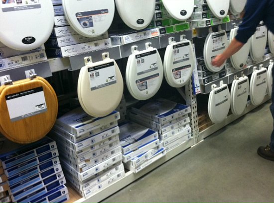 Shopping For New Toilet Seats at the Home Depot