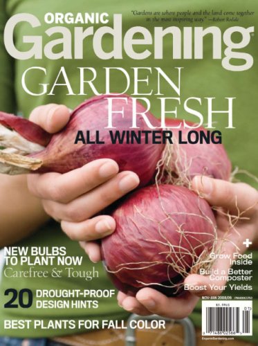 1 Year Subscription to Organic Gardening Magazine for only $4.99