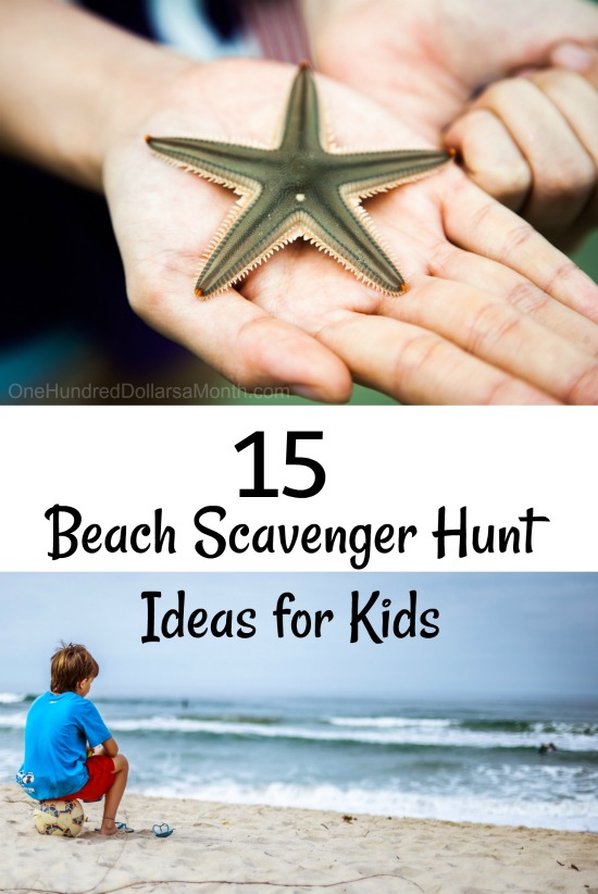 Beach Scavenger Hunt