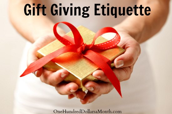 Gift Giving Etiquette – What Do You Think?