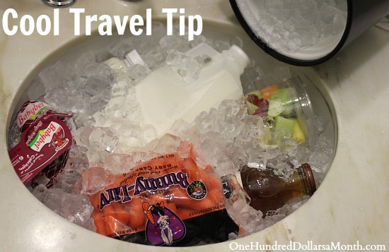 Travel Tip – Convert Your Hotel Sink into a Makeshift Cooler