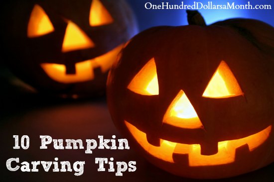 10 Pumpkin Carving Tips