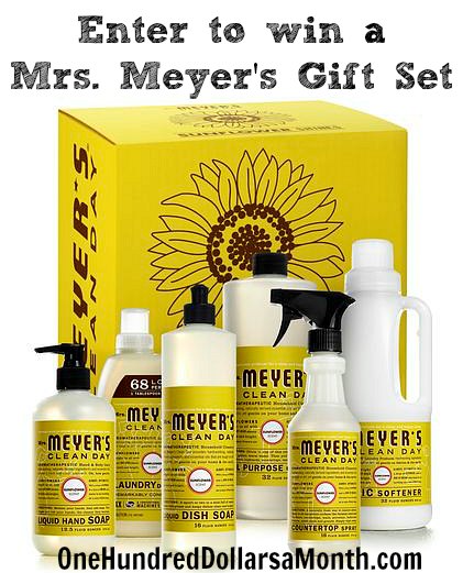 Giveaway – Enter to Win One of {2} Mrs. Meyer’s Clean Day Sunflower Gift Sets!