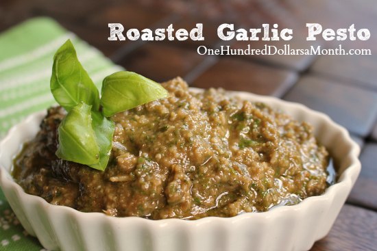 Roasted Garlic Pesto Recipe