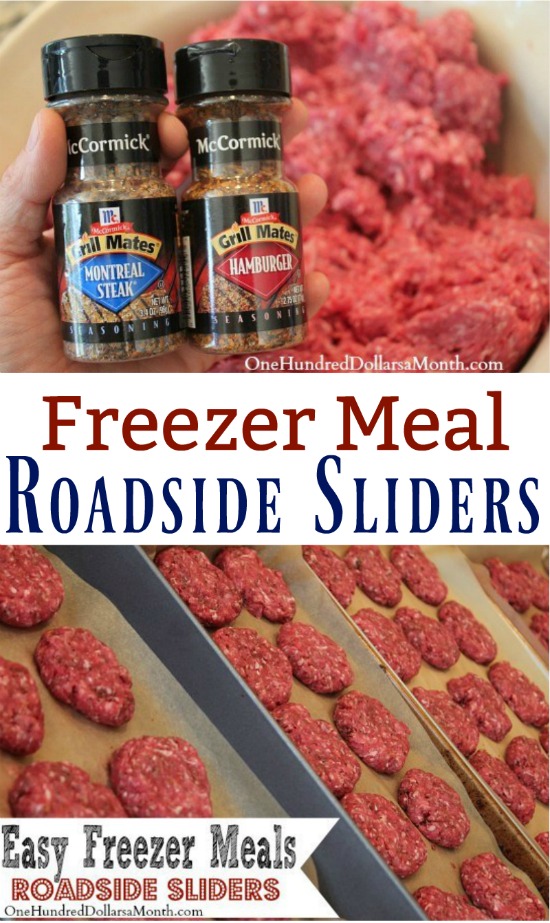 Easy Freezer Meals – Roadside Sliders Recipe