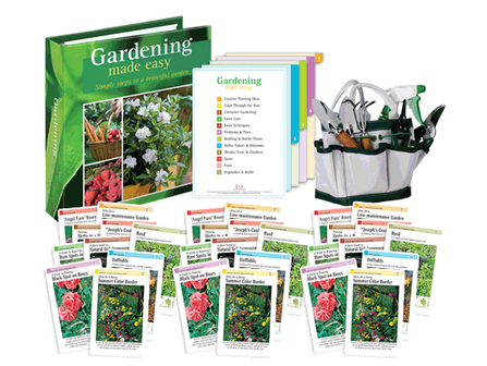 Gardening Made Easy Card Set Only $5.95 + Get a FREE 7-Piece Gardening Tool Set!