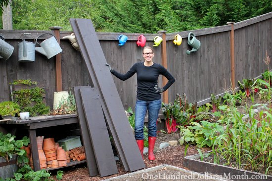 Building New Garden Boxes