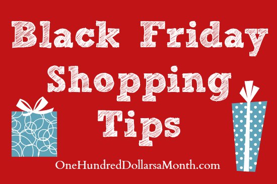 Black Friday Shopping Tips