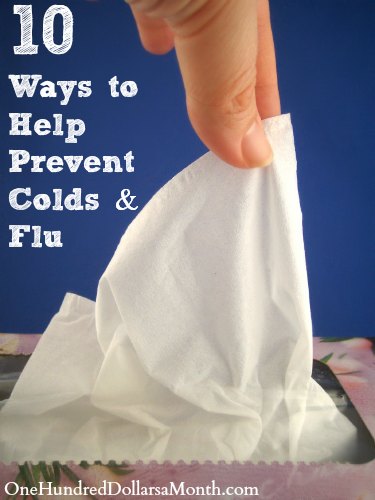 10 Ways to Help Prevent Colds and Flu