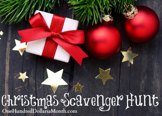Easy Christmas Games for Kids – Christmas Scavenger Hunt