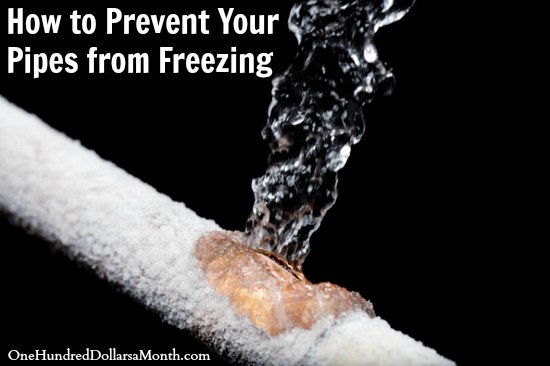 How to Prevent Your Pipes from Freezing