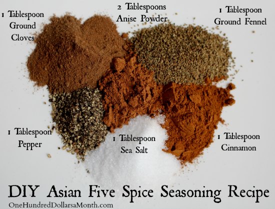 DIY Asian Five Spice Seasoning Recipe