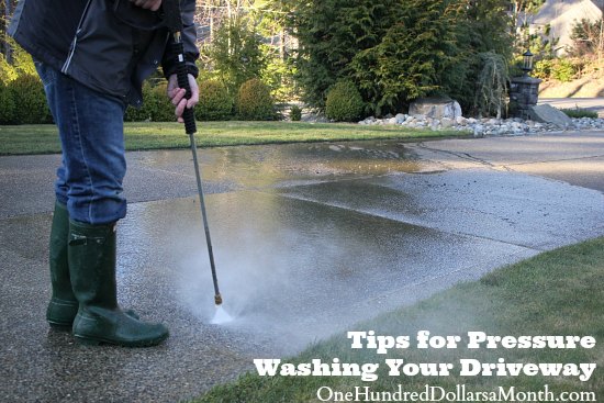 How to Pressure Wash Your Driveway