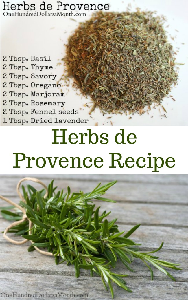 DIY Herbs de Provence Recipe