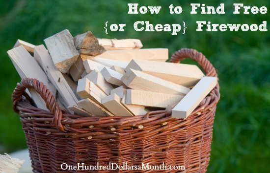 How to Find Free {or Cheap} Firewood